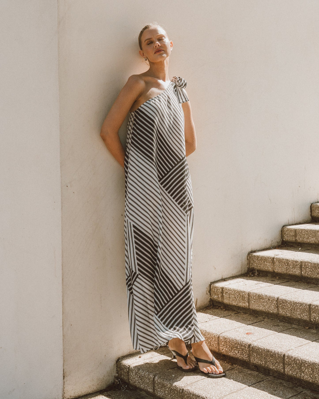 Linear Luxe Dress