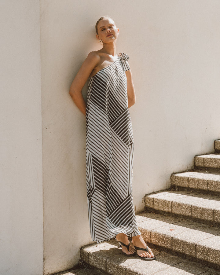 Linear Luxe Dress