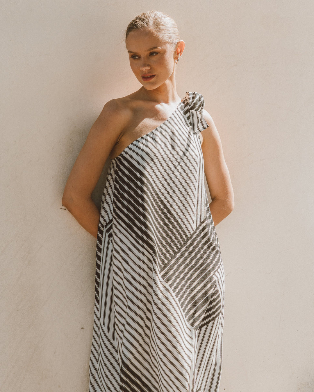 Linear Luxe Dress