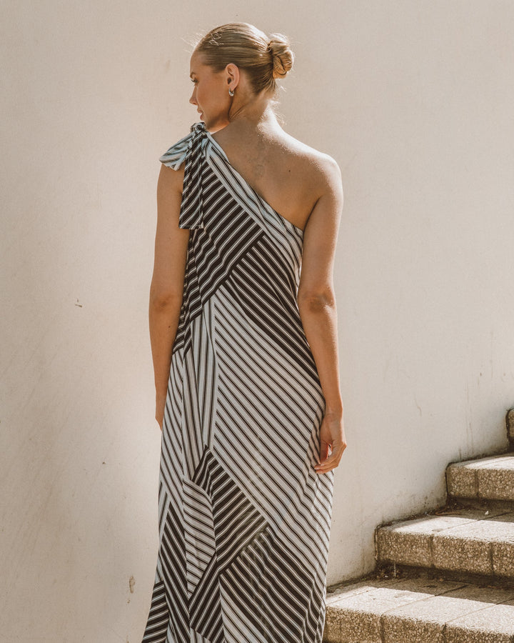 Linear Luxe Dress