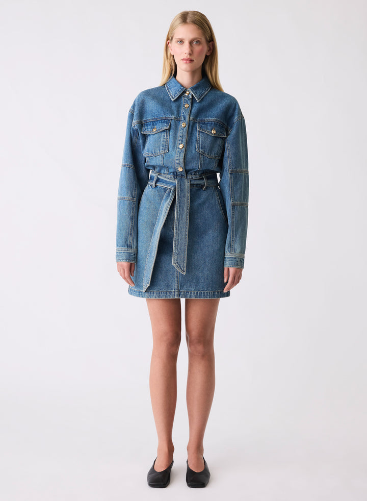 Terminal Denim Dress Esmaee