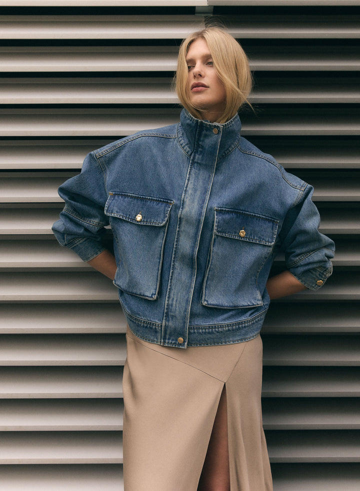 Terminal Denim Jacket esmaee