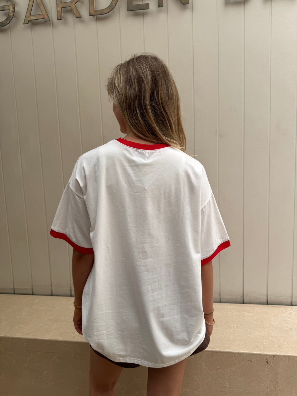 By Frankie White Amore Tee 