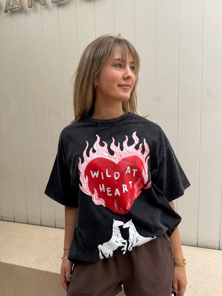 By Frankie Wild at Heart Tee