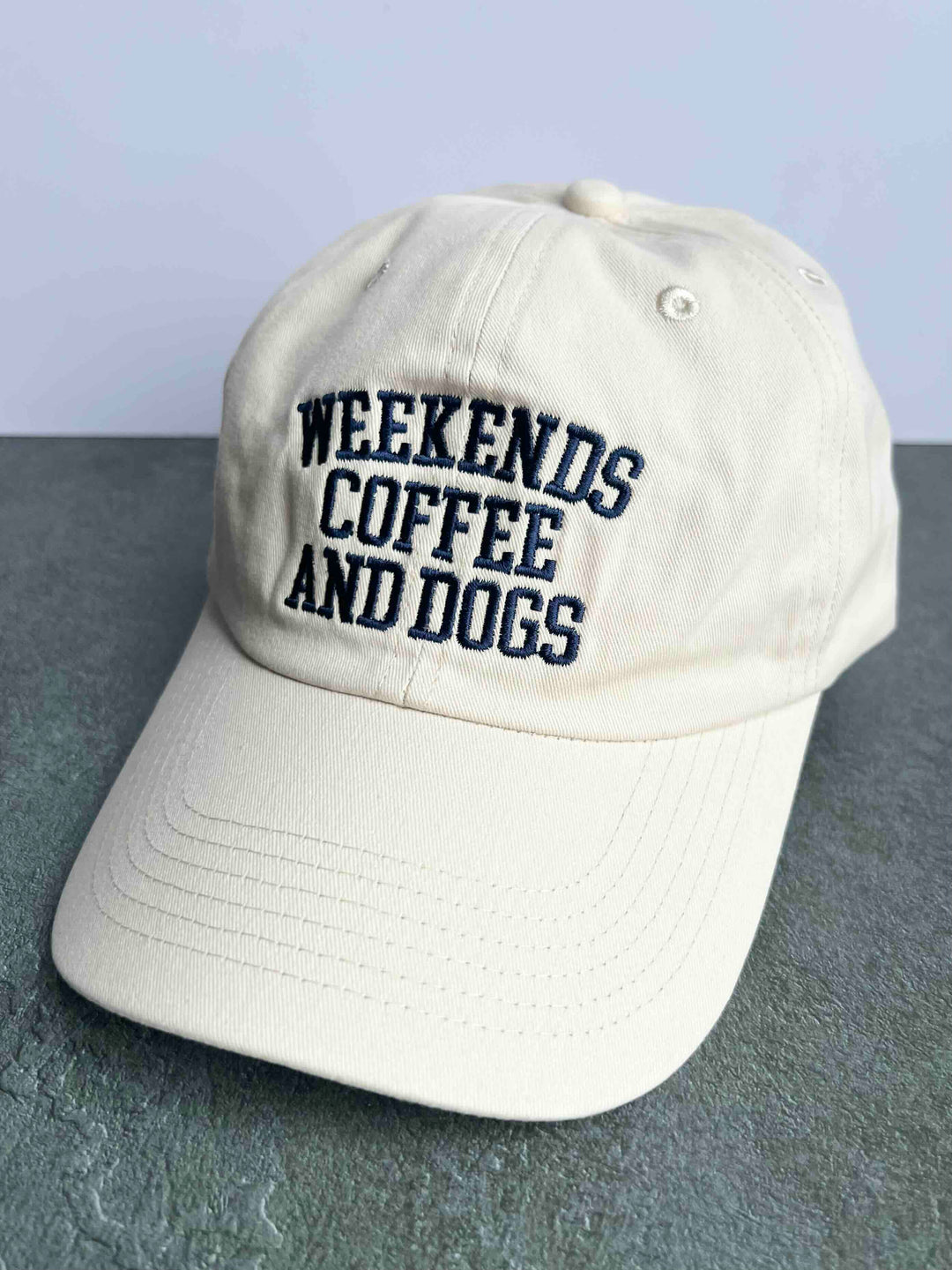 Weekends, Coffee and Dogs Cap
