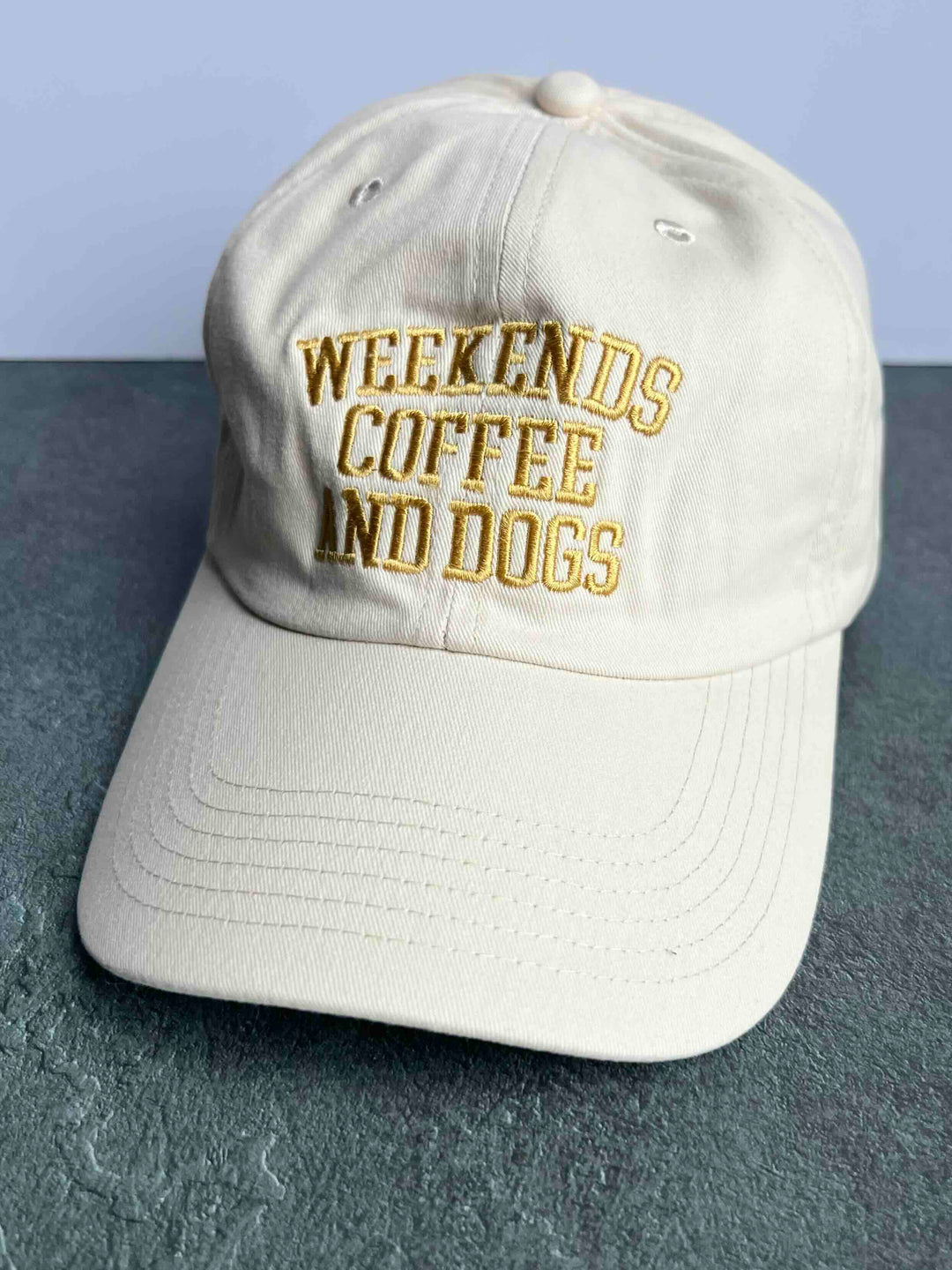 Weekends, Coffee and Dogs Cap