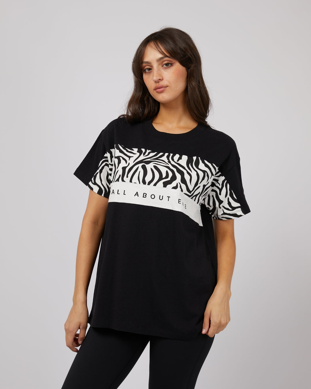 The Parker Panelled Tee from All About Eve