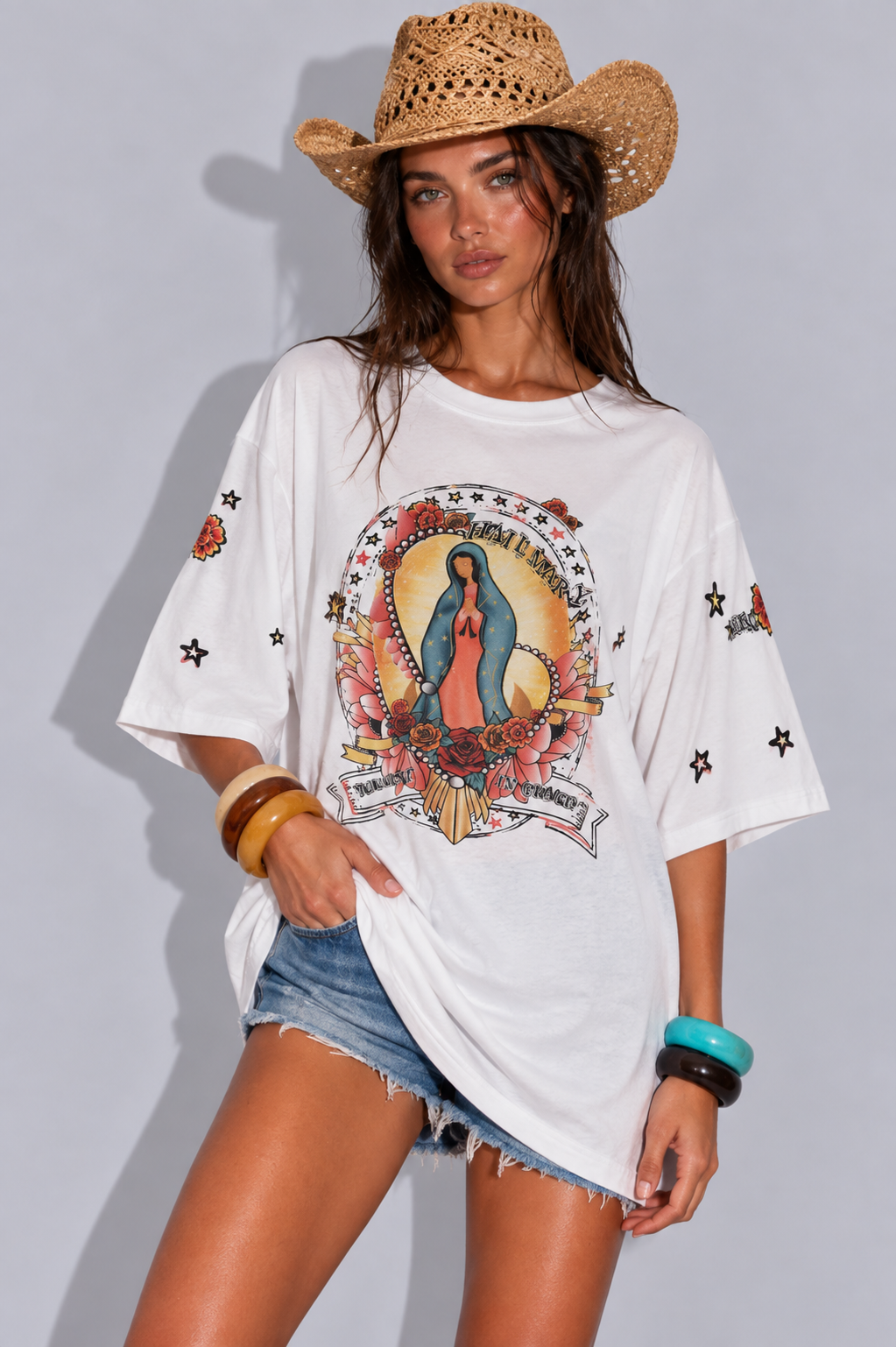 ave the label hail mary tee