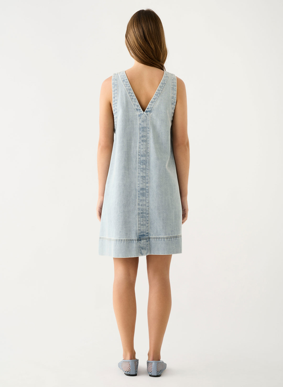 Bayview Denim Shift Dress
