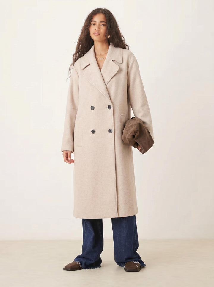 beige coat by smaibulun