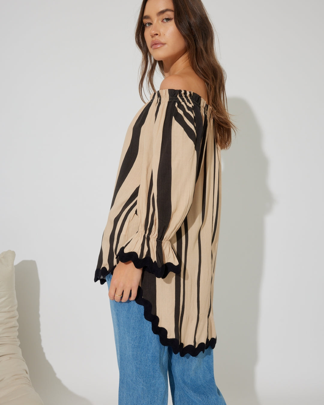 Hailee Off Shoulder Top from BTL The Label