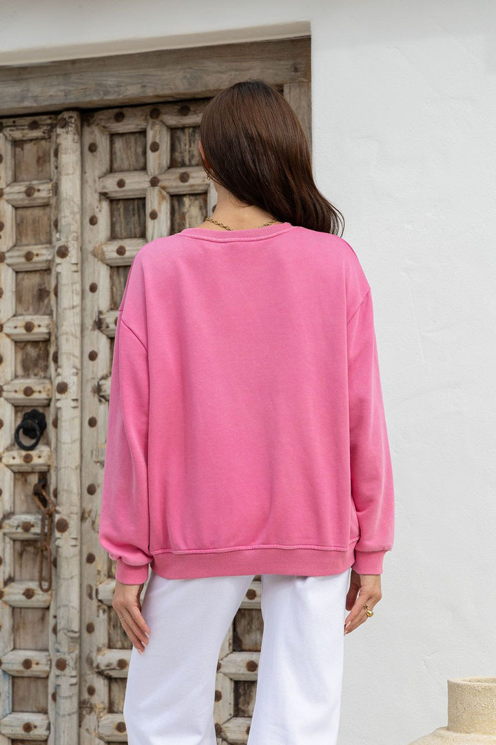 Pour The Champagne Sweater by BTL The Label