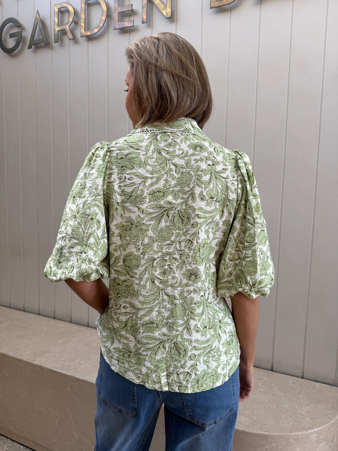 Bubble Sleeve Shirt