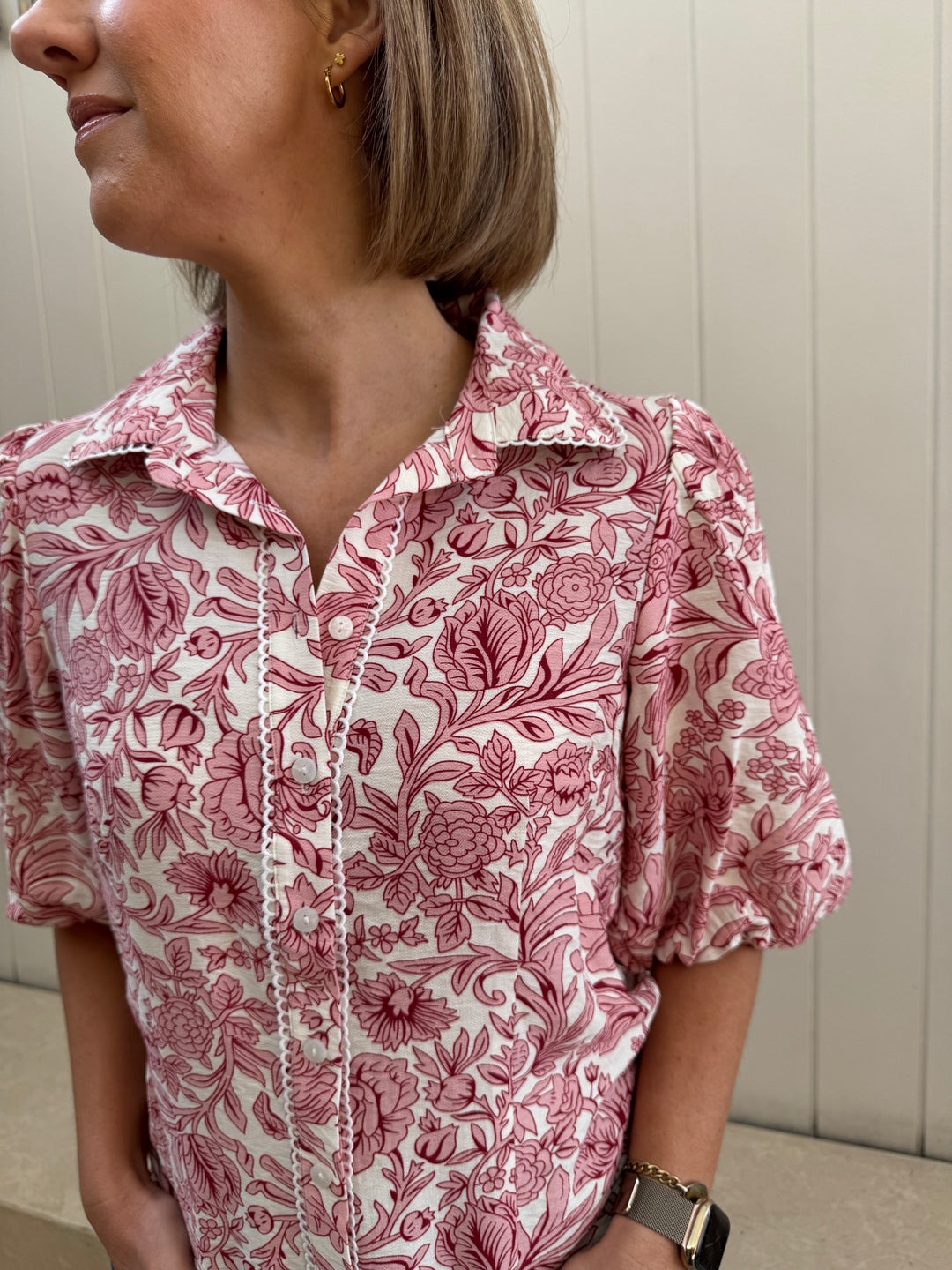 Bubble Sleeve Shirt