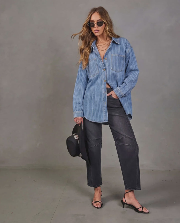 smailbulun denim shirt