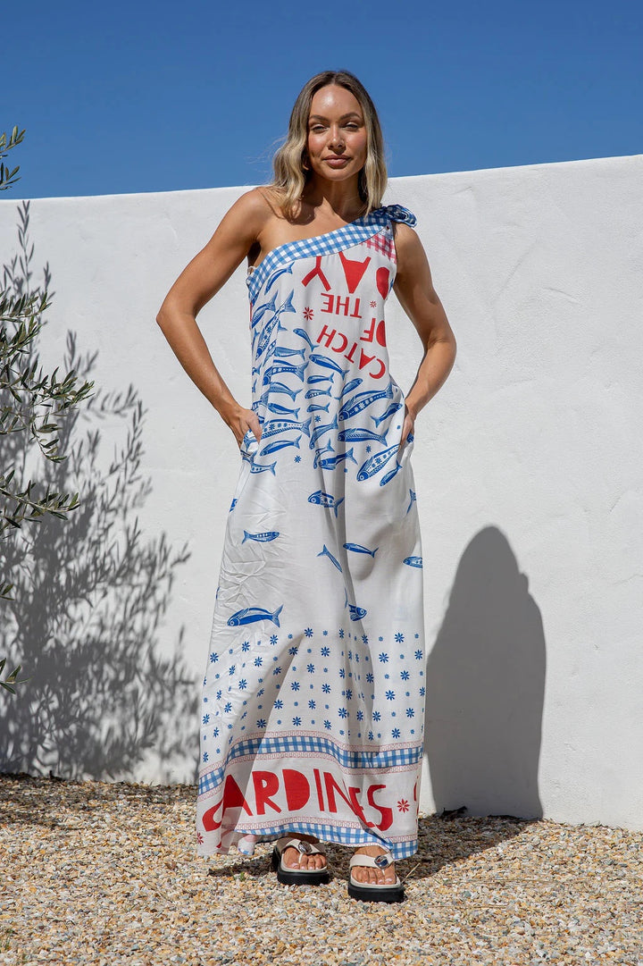 Catch Of The Day Maxi Dress