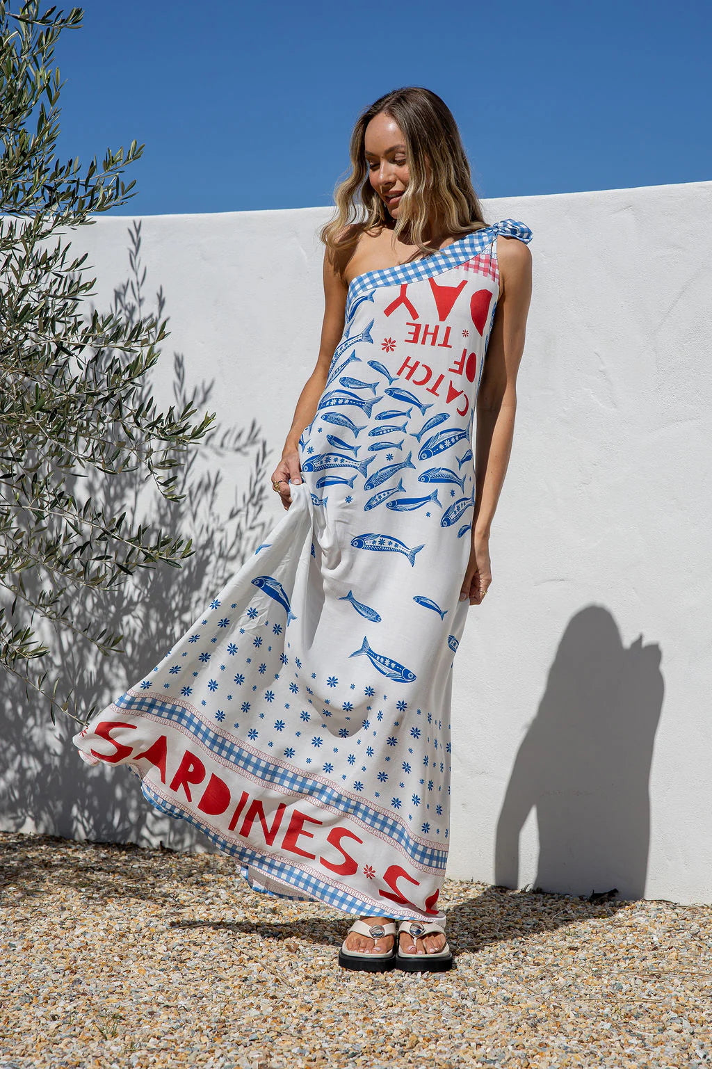 Catch Of The Day Maxi Dress