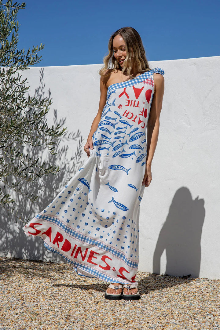 Catch Of The Day Maxi Dress