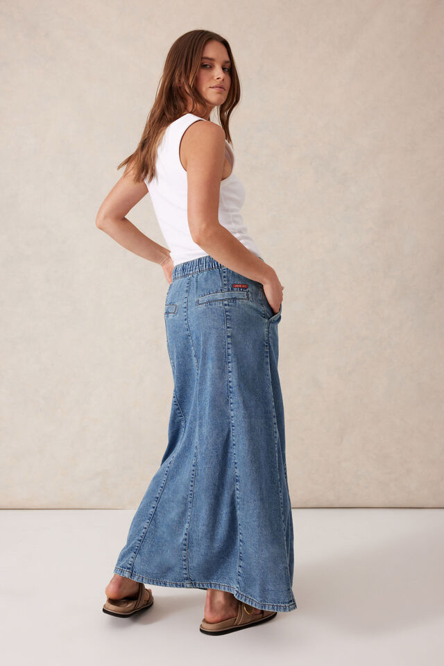 Ceres Life Panelled Maxi Skirt