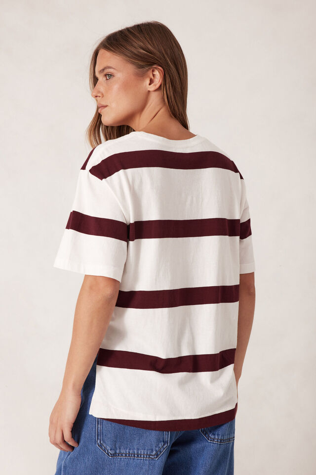 Ceres Life Stevie Slouchy Split Hem Tee