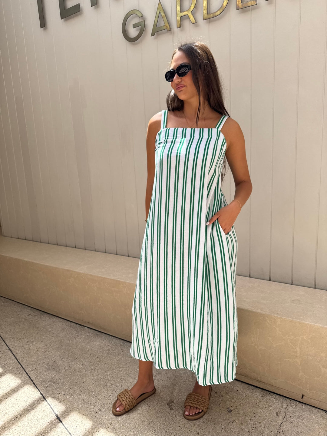 Doublecloth Poolside Dress