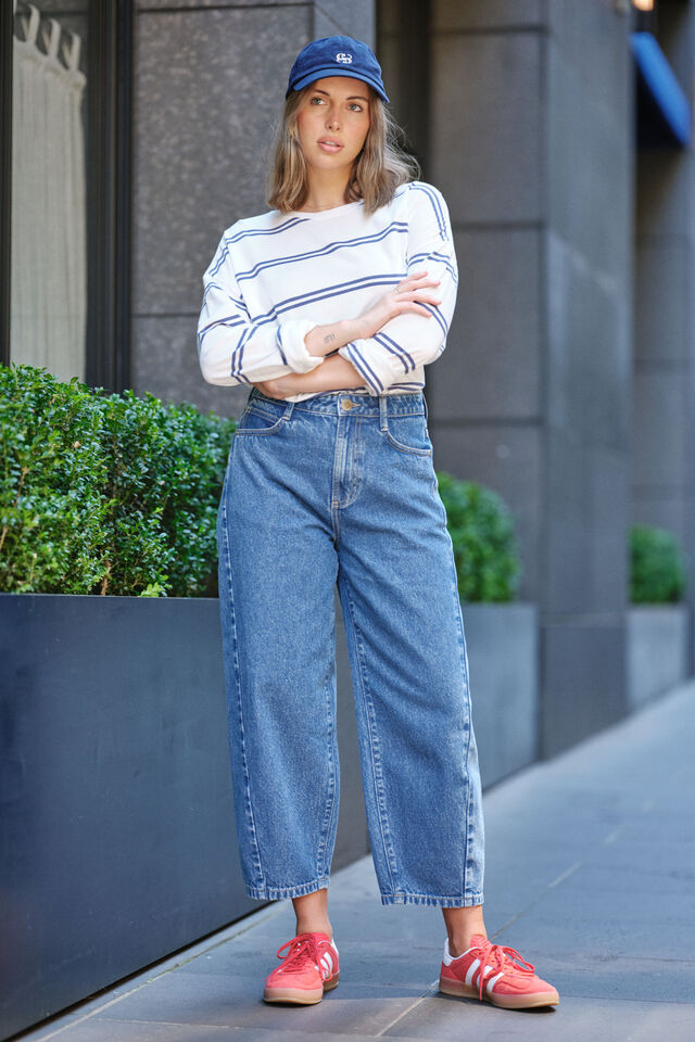 Ceres Life Tapered Barrel Jean