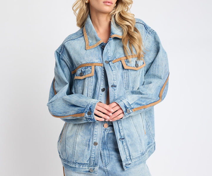 daria denim jacket one teaspoon
