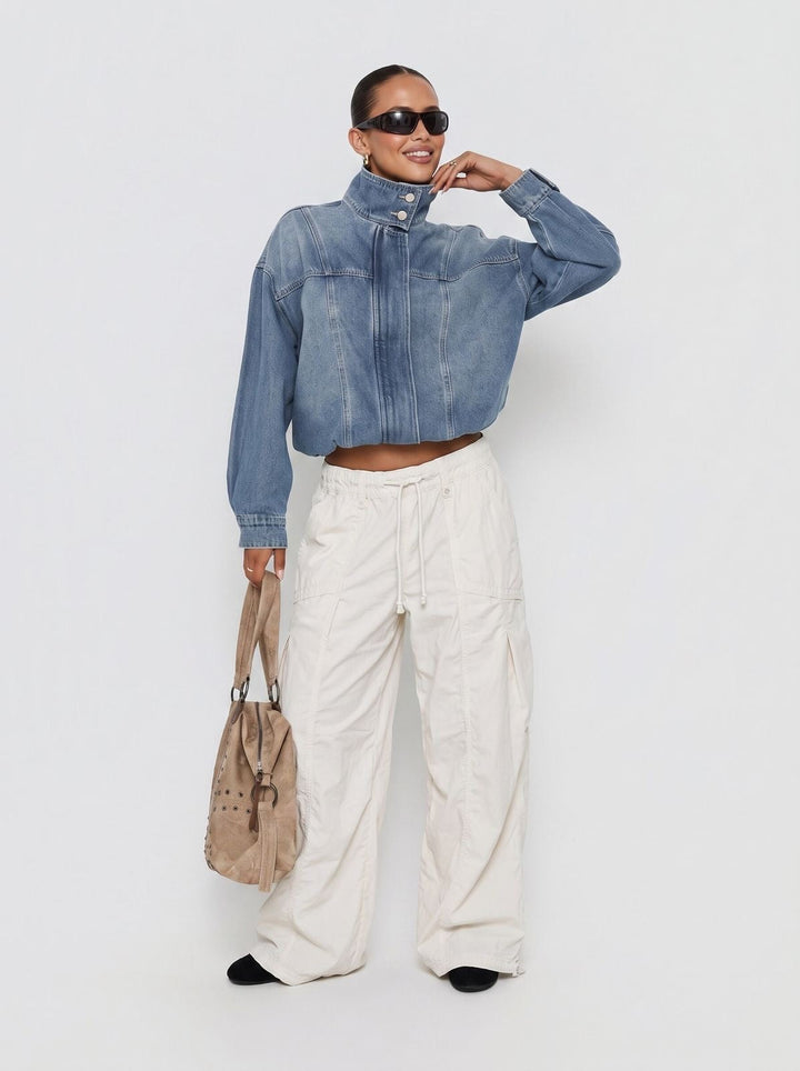denim bomber by smaibulun