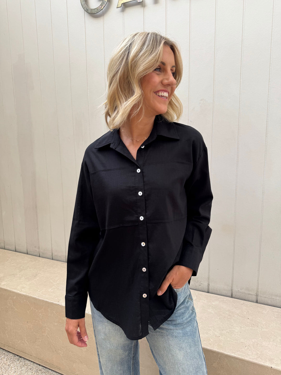 black sunny girl shirt