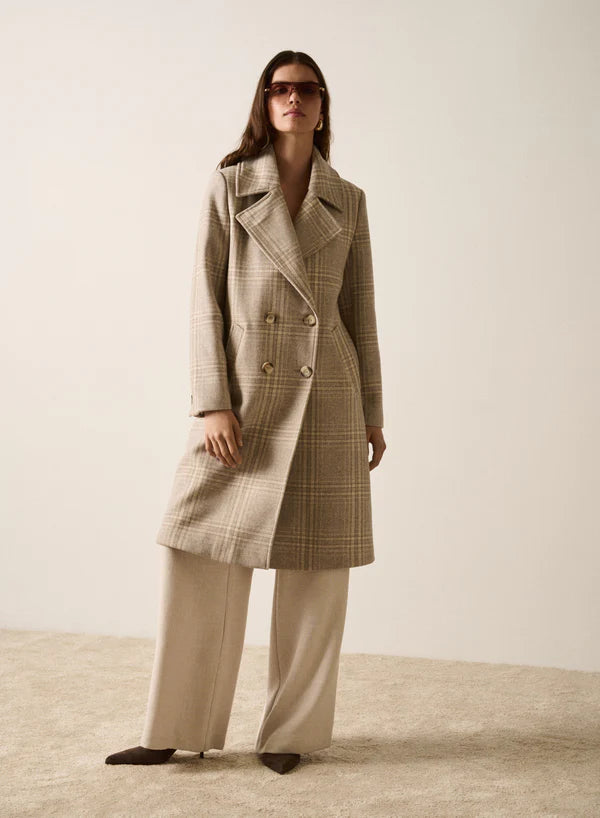 the esmaee edition coat in cream check