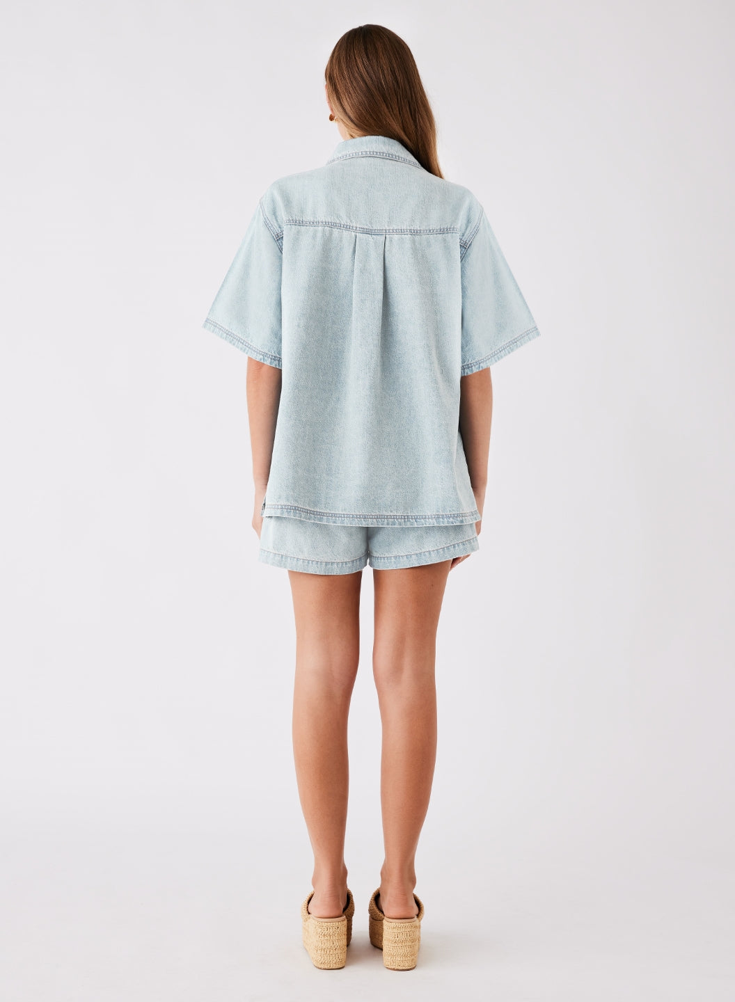 Esmaee Seaside Denim Shirt