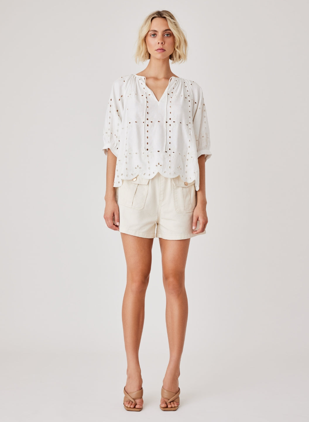 Esmaee White Haven Blouse