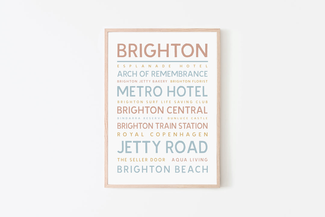 Brighton Print / Multi