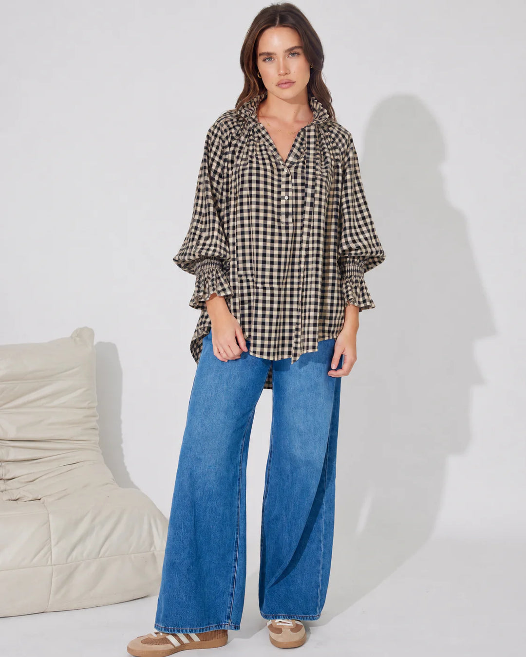 PRE ORDER* Gianna Gingham Shirt