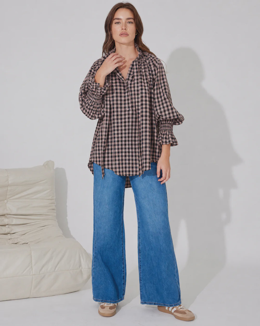 PRE ORDER* Gianna Gingham Shirt