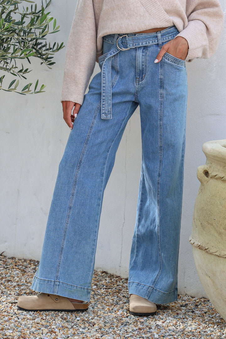 Grange Denim Jeans / Light Mid Denim