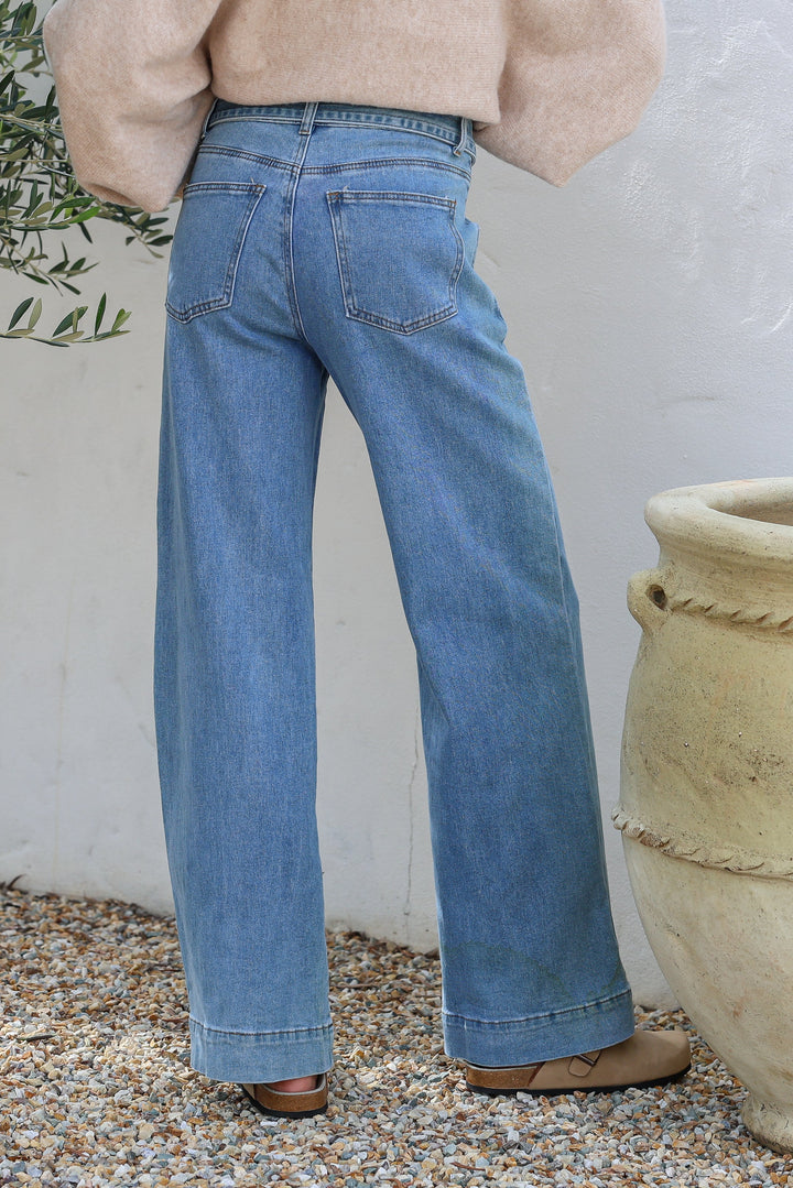 Grange Denim Jeans / Light Mid Denim