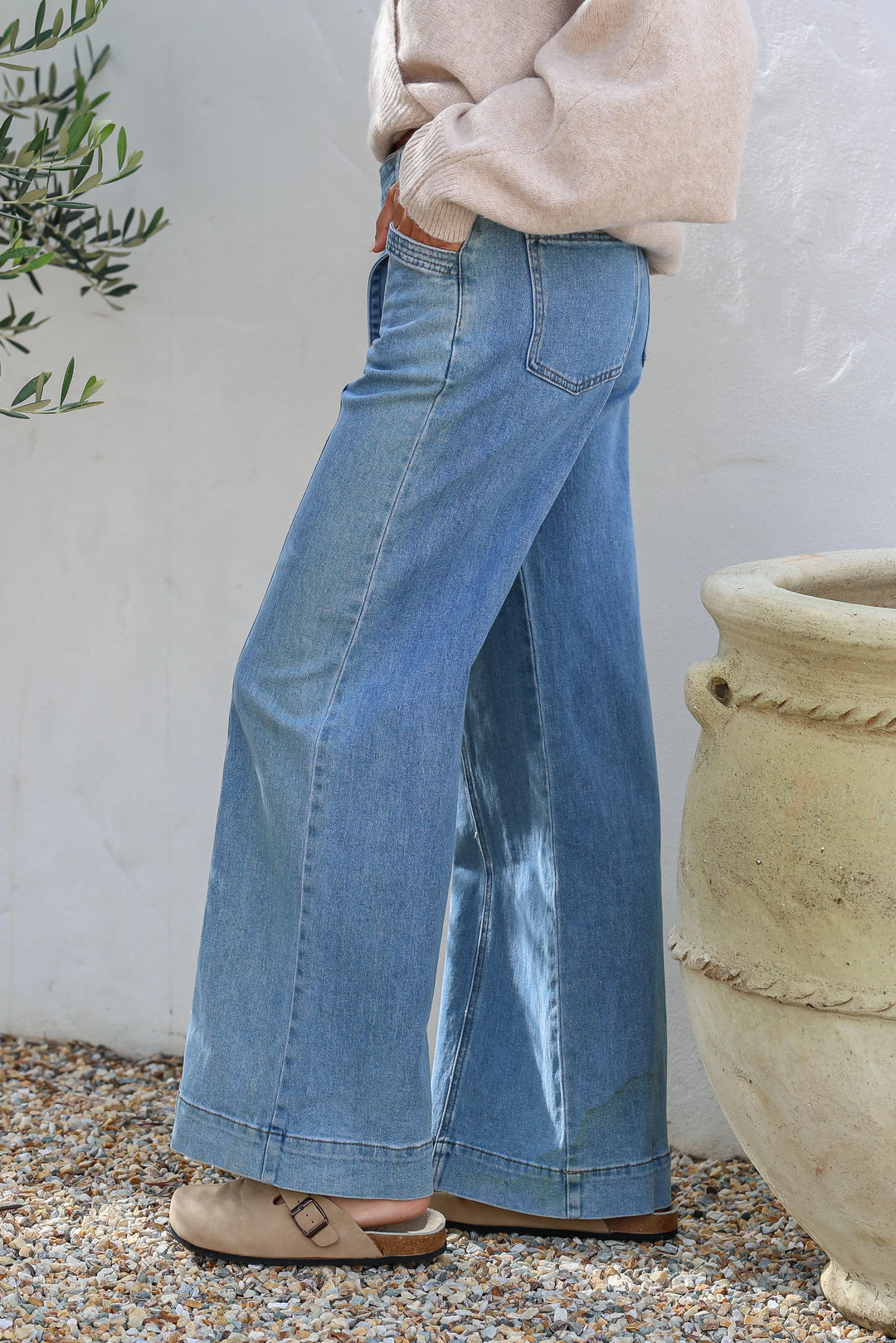 Grange Denim Jeans / Light Mid Denim