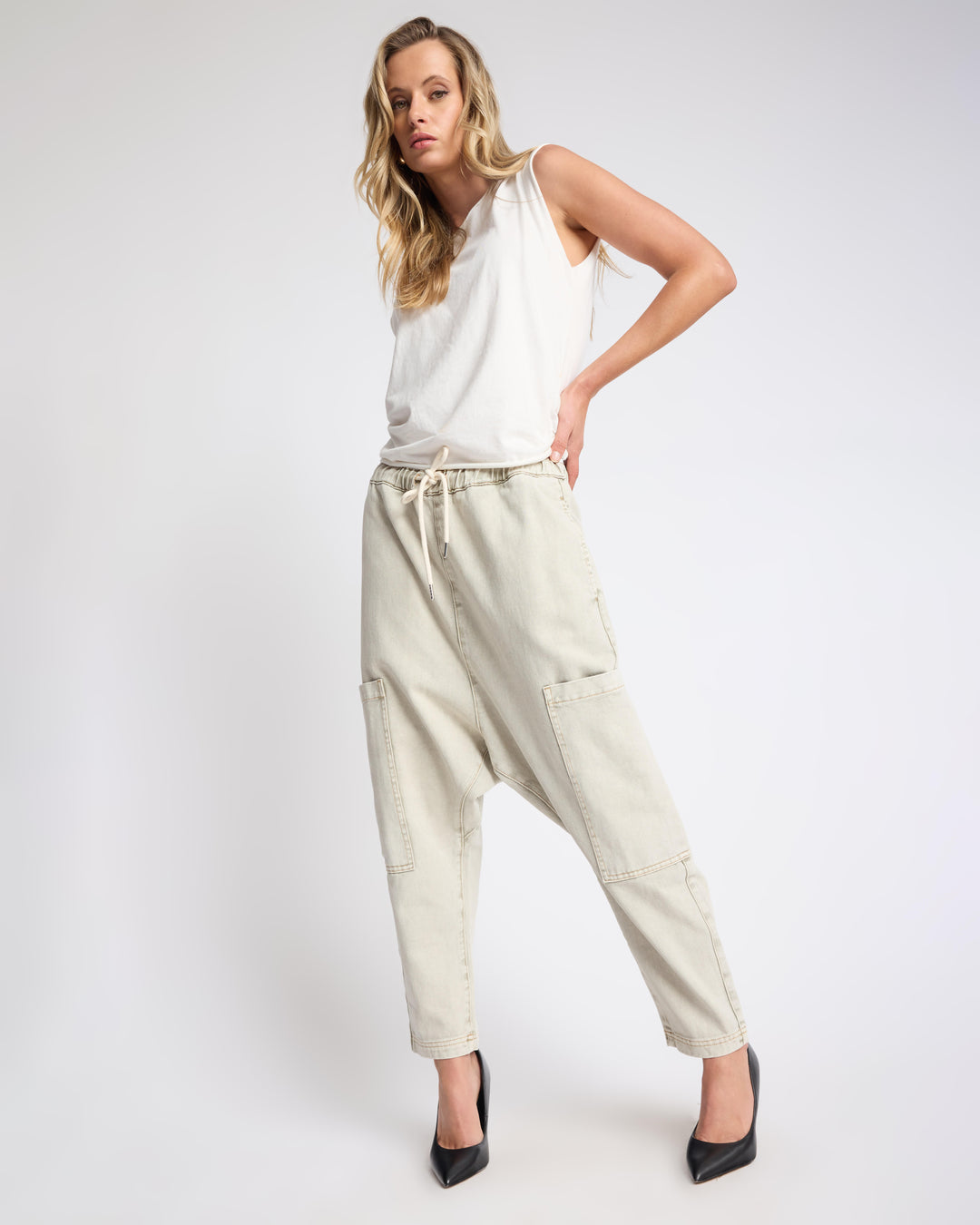 One Teaspoon Isla Low Waist Harem Jean