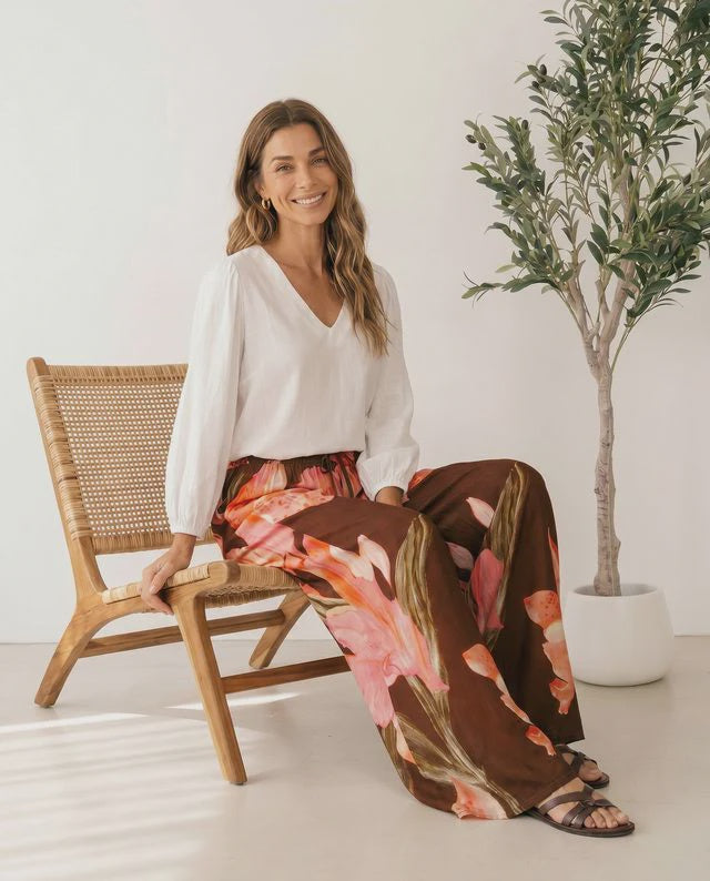 In Bloom Wide Leg Pant
