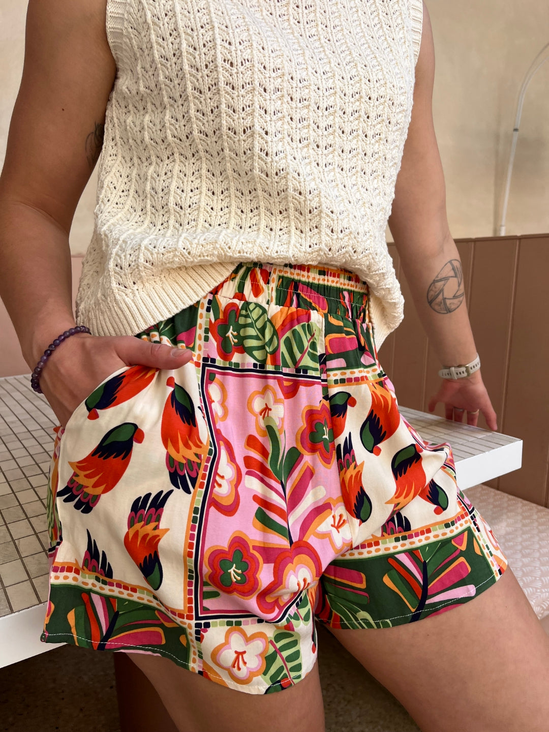 Print Shorts from Label of Love