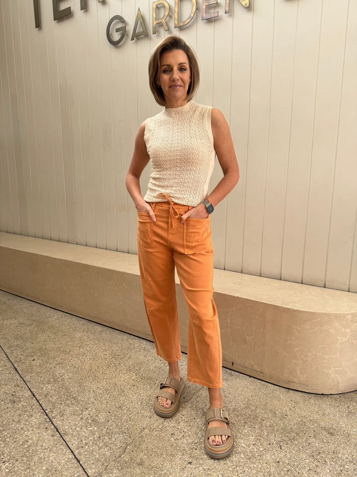 Leo Barrel Jeans Ginger