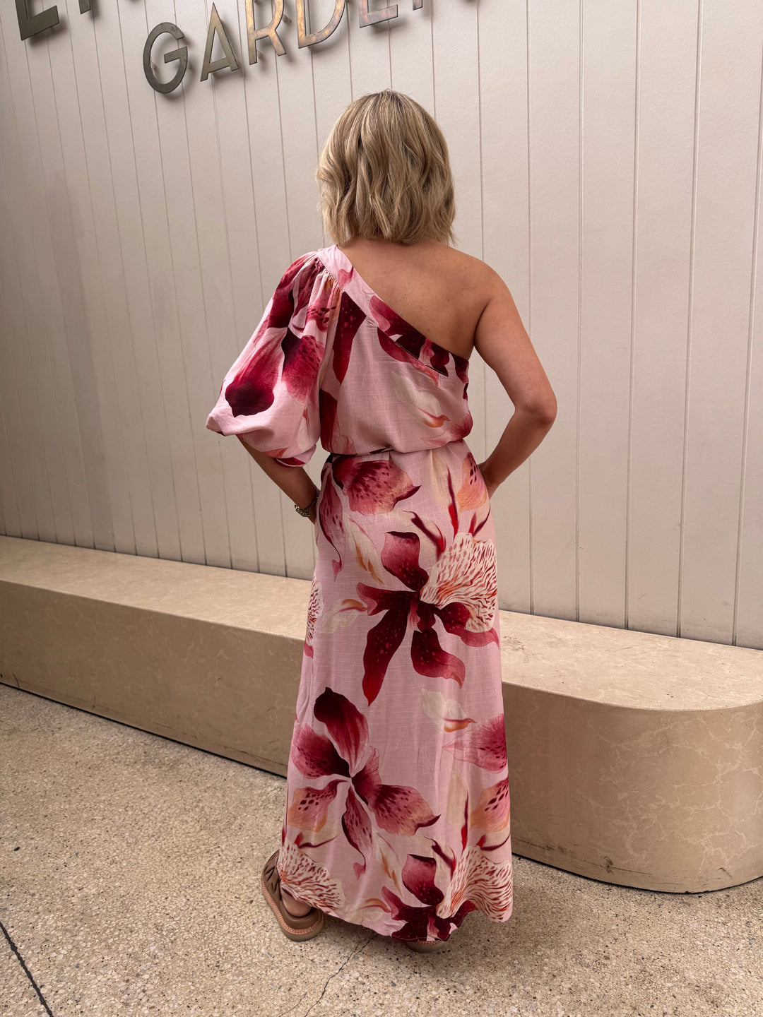 Lily Print Maxi Dress