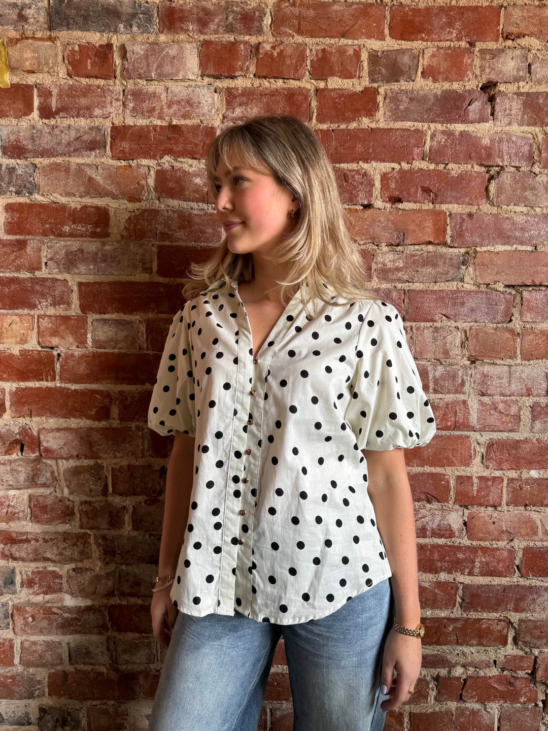 Lugo Polkadot Shirt