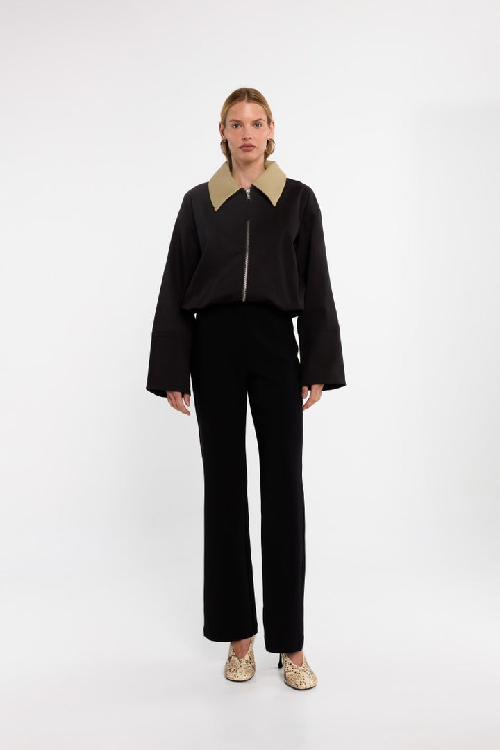 madison the label jacket in licorice
