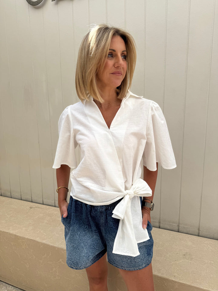 Matia Wrap Shirt