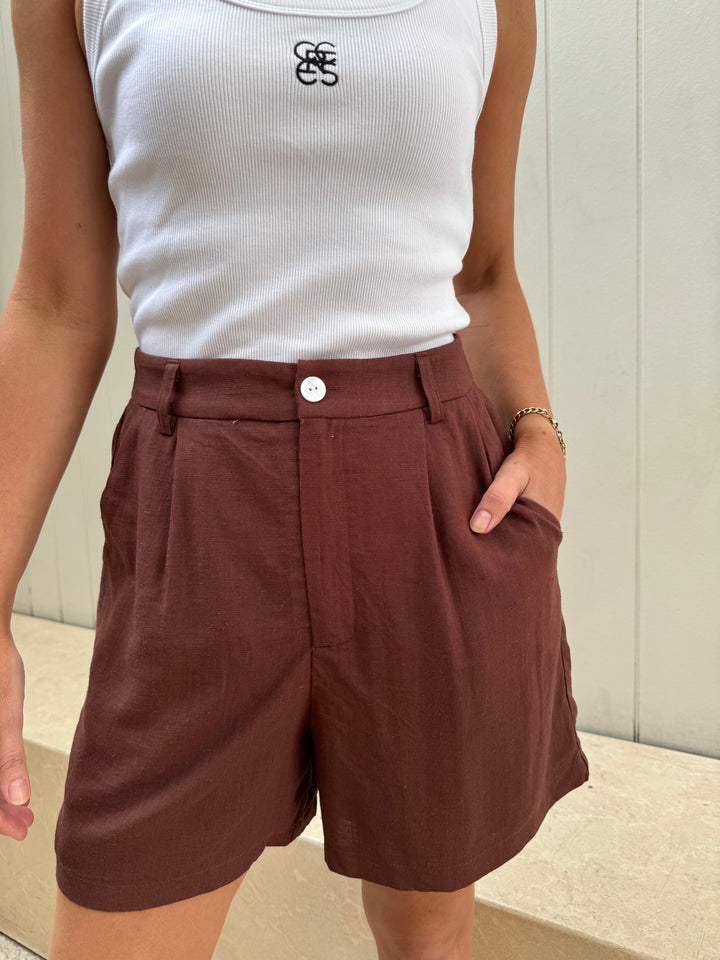 Montana Linen Shorts