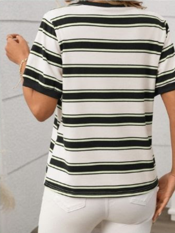 Striped Tee by Mutig the Label
