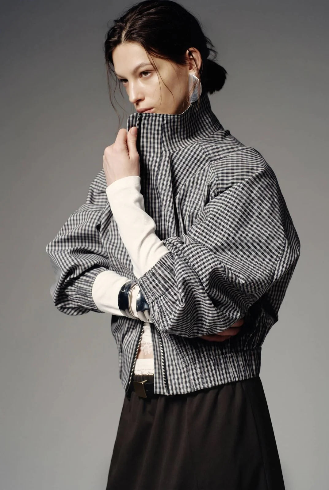 * Pre-order* Nadia Check Spray Jacket