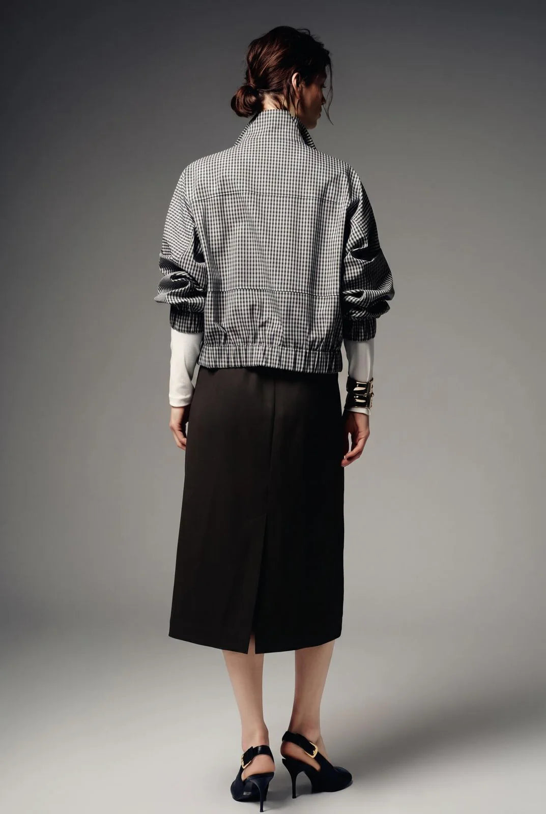 * Pre-order* Nadia Check Spray Jacket